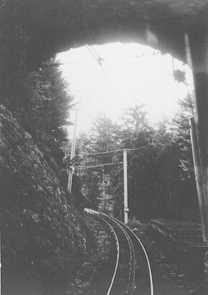 [Emerging from tunnel]