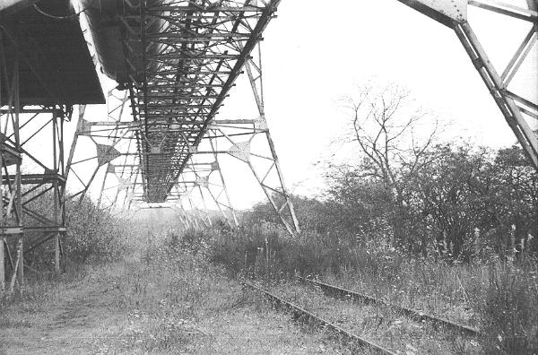 [Under the structure]